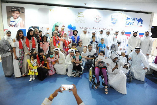 قريقان هيئة الرياضة لمرضى السرطان